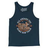 All Aboard The Houston Home Run Train Men/Unisex Tank Top-Allegiant Goods Co. Vintage Sports Apparel