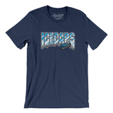 Raleigh Icecaps Hockey Men/Unisex T-Shirt-Allegiant Goods Co. Vintage Sports Apparel