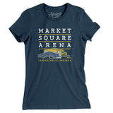 Market Square Arena Indianapolis Women's T-Shirt-Allegiant Goods Co. Vintage Sports Apparel