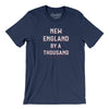 New England By A Thousand Men/Unisex T-Shirt-Navy-Allegiant Goods Co. Vintage Sports Apparel
