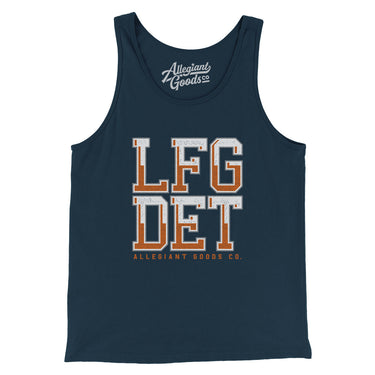 Lfg Det Men/Unisex Tank Top-Allegiant Goods Co. Vintage Sports Apparel