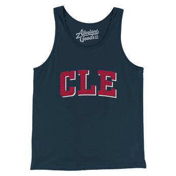 Cle Varsity Men/Unisex Tank Top-Allegiant Goods Co. Vintage Sports Apparel