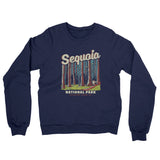 Sequoia National Park Midweight French Terry Crewneck Sweatshirt-Allegiant Goods Co. Vintage Sports Apparel
