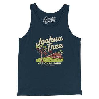 Joshua Tree National Park Men/Unisex Tank Top-Allegiant Goods Co. Vintage Sports Apparel