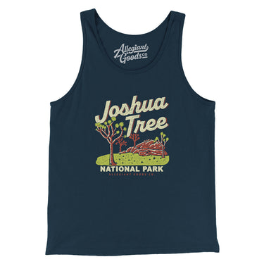 Joshua Tree National Park Men/Unisex Tank Top-Allegiant Goods Co. Vintage Sports Apparel