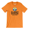 Planet Ocean Museum Men/Unisex T-Shirt-Orange-Allegiant Goods Co. Vintage Sports Apparel