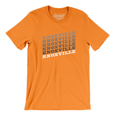Knoxville Vintage Repeat Men/Unisex T-Shirt-Orange-Allegiant Goods Co. Vintage Sports Apparel