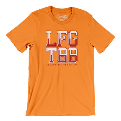 Lfg Tbb Men/Unisex T-Shirt-Orange-Allegiant Goods Co. Vintage Sports Apparel