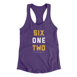 Minneapolis 612 Women's Racerback Tank-Allegiant Goods Co. Vintage Sports Apparel