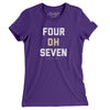 Orlando 417 Women's T-Shirt-Purple Rush-Allegiant Goods Co. Vintage Sports Apparel