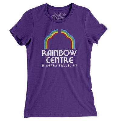 Rainbow Centre Women's T-Shirt-Purple Rush-Allegiant Goods Co. Vintage Sports Apparel