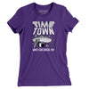 Lake George Time Town Women's T-Shirt-Purple Rush-Allegiant Goods Co. Vintage Sports Apparel