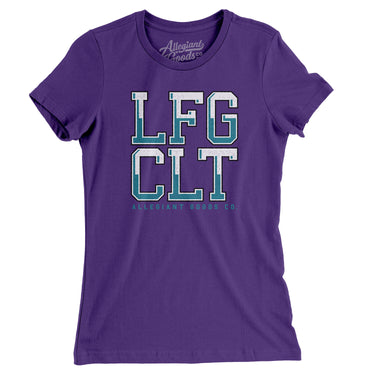 Lfg Clt Women's T-Shirt-Allegiant Goods Co. Vintage Sports Apparel