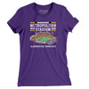 Metropolitan Stadium Minnesota Women's T-Shirt-Purple Rush-Allegiant Goods Co. Vintage Sports Apparel