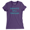 Charlotte By A Thousand Women's T-Shirt-Purple-Allegiant Goods Co. Vintage Sports Apparel