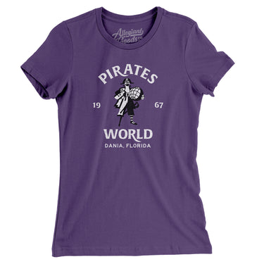 Pirates World Amusement Park Women's T-Shirt-Allegiant Goods Co. Vintage Sports Apparel