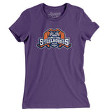 Youngstown Steelhounds Women's T-Shirt-Allegiant Goods Co. Vintage Sports Apparel