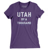 Utah By A Thousand Women's T-Shirt-Purple-Allegiant Goods Co. Vintage Sports Apparel