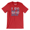 Lfg Buf Men/Unisex T-Shirt-Red-Allegiant Goods Co. Vintage Sports Apparel