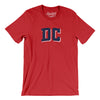 Dc Varsity Men/Unisex T-Shirt-Red-Allegiant Goods Co. Vintage Sports Apparel