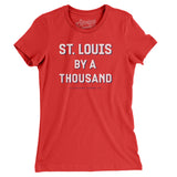 St Louis By A Thousand Women's T-Shirt-Allegiant Goods Co. Vintage Sports Apparel