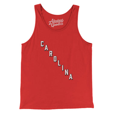 Carolina Hockey Jersey Men/Unisex Tank Top-Allegiant Goods Co. Vintage Sports Apparel