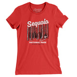 Sequoia National Park Women's T-Shirt-Allegiant Goods Co. Vintage Sports Apparel