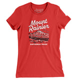 Mount Rainier National Park Women's T-Shirt-Allegiant Goods Co. Vintage Sports Apparel