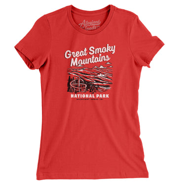Great Smoky Mountains National Park Women's T-Shirt-Allegiant Goods Co. Vintage Sports Apparel