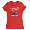 Great Smoky Mountains National Park Women's T-Shirt-Red-Allegiant Goods Co. Vintage Sports Apparel