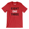Tampa 813 Men/Unisex T-Shirt-Red-Allegiant Goods Co. Vintage Sports Apparel