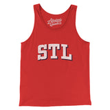 Stl Varsity Men/Unisex Tank Top-Allegiant Goods Co. Vintage Sports Apparel
