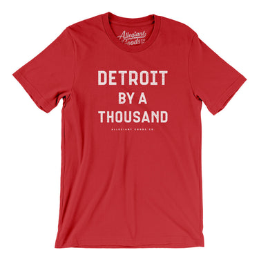 Detroit By A Thousand Men/Unisex T-Shirt-Allegiant Goods Co. Vintage Sports Apparel