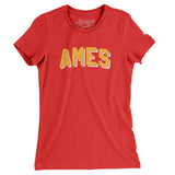 Ames Varsity Women's T-Shirt-Allegiant Goods Co. Vintage Sports Apparel