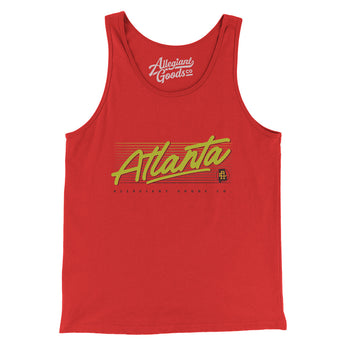 Atlanta Retro Men/Unisex Tank Top-Allegiant Goods Co. Vintage Sports Apparel
