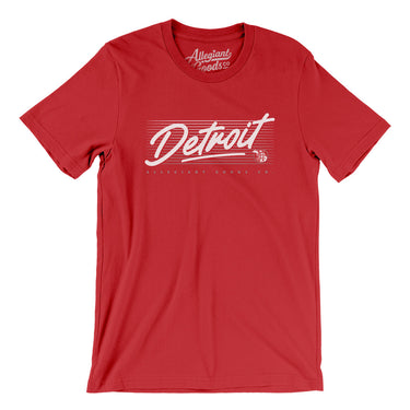 Detroit Retro Men/Unisex T-Shirt-Allegiant Goods Co. Vintage Sports Apparel
