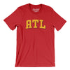 ATL Varsity Men/Unisex T-Shirt-Red-Allegiant Goods Co. Vintage Sports Apparel
