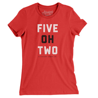 Lousiville 502 Women's T-Shirt-Allegiant Goods Co. Vintage Sports Apparel