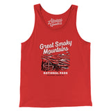 Great Smoky Mountains National Park Men/Unisex Tank Top-Allegiant Goods Co. Vintage Sports Apparel