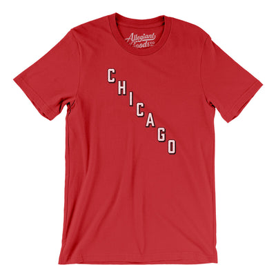 Chicago Hockey Jersey Men/Unisex T-Shirt-Red-Allegiant Goods Co. Vintage Sports Apparel