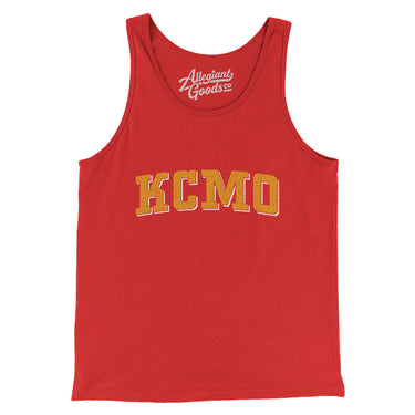 Kcmo Varsity Men/Unisex Tank Top-Allegiant Goods Co. Vintage Sports Apparel