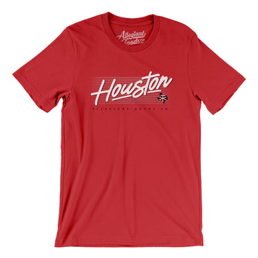 Houston Retro Men/Unisex T-Shirt-Allegiant Goods Co. Vintage Sports Apparel