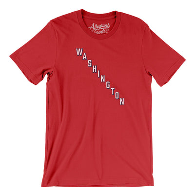 Washington Hockey Jersey Men/Unisex T-Shirt-Red-Allegiant Goods Co. Vintage Sports Apparel