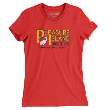 Pleasure Island Amusement Park Women's T-Shirt-Allegiant Goods Co. Vintage Sports Apparel