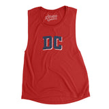 Dc Varsity Women's Flowey Scoopneck Muscle Tank-Allegiant Goods Co. Vintage Sports Apparel