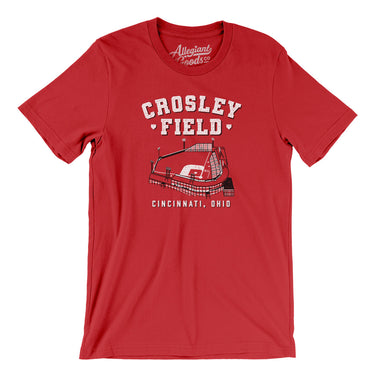 Cincinnati Crosley Field Men/Unisex T-Shirt-Allegiant Goods Co. Vintage Sports Apparel