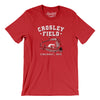 Cincinnati Crosley Field Men/Unisex T-Shirt-Red-Allegiant Goods Co. Vintage Sports Apparel
