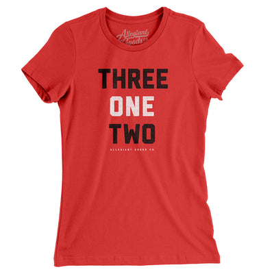 Chicago 312 Women's T-Shirt-Red-Allegiant Goods Co. Vintage Sports Apparel