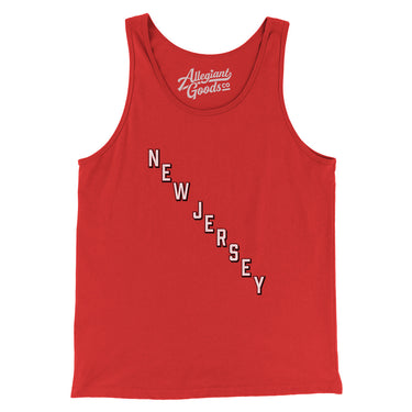 New Jersey Hockey Jersey Men/Unisex Tank Top-Allegiant Goods Co. Vintage Sports Apparel
