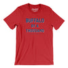 Buffalo Football By A Thousand Men/Unisex T-Shirt-Red-Allegiant Goods Co. Vintage Sports Apparel